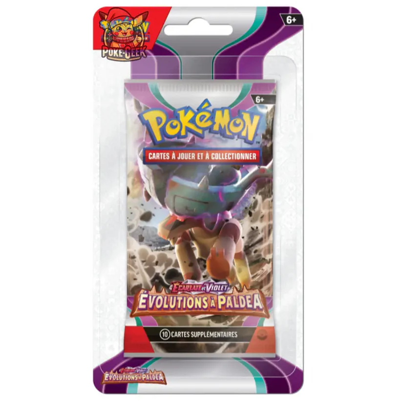 Booster Blister EV02 - Évolutions à Paldea (1 Booster aléatoire) - FR – Image 2