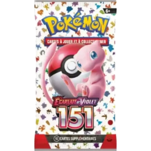 Booster Pokémon 151 EV3.5 – Illustration aléatoire (Édition Limitée) FR