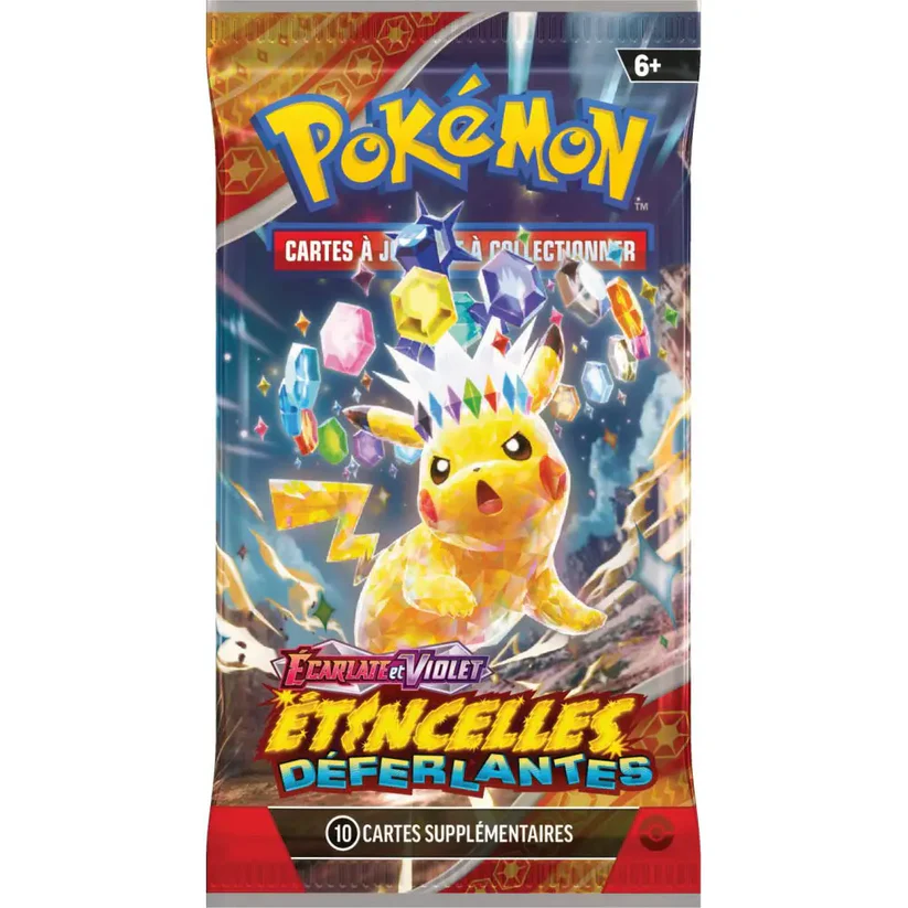 Booster Pokémon Étincelles Déferlantes EV 8 (Modèle aléatoire) FR