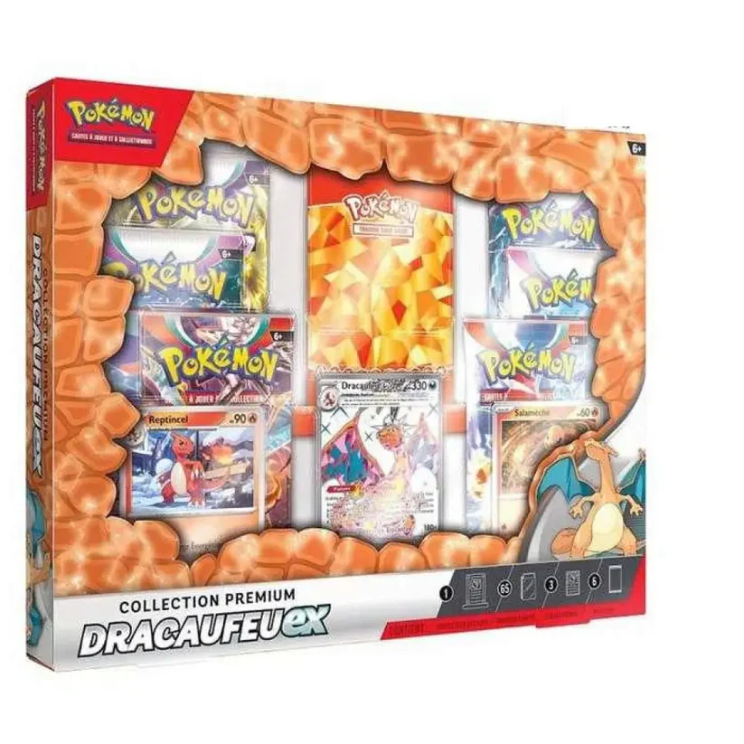 Coffret Collection Premium Dracaufeu EX - FR (1 PAR PERSONNE/ADRESSE)