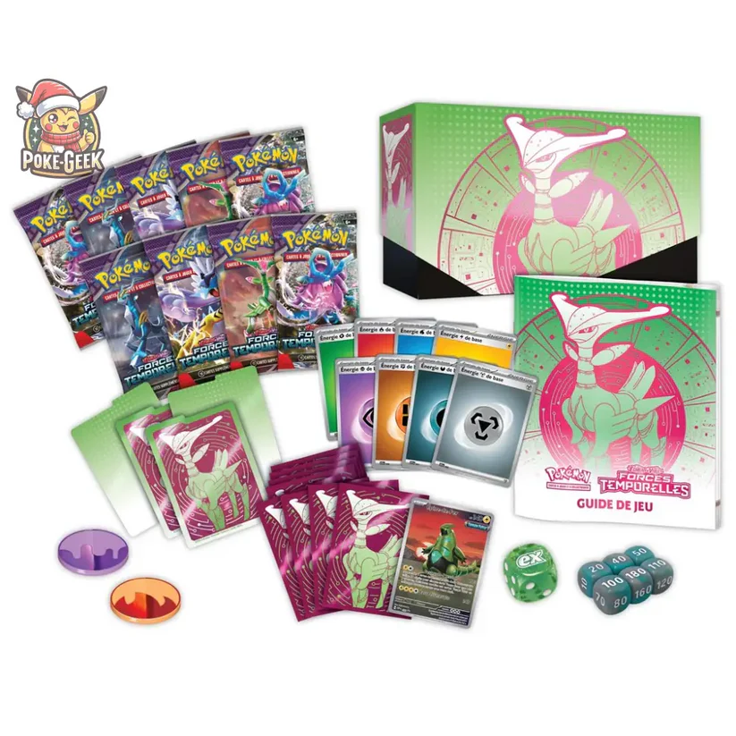 Coffret Dresseur d'élite Écarlate et Violet - Forces Temporelles Vert-de-Fer - FR – Image 2