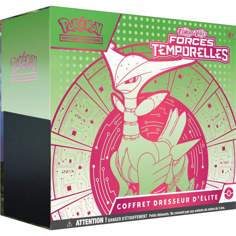Coffret Dresseur d'élite Écarlate et Violet - Forces Temporelles Vert-de-Fer - FR