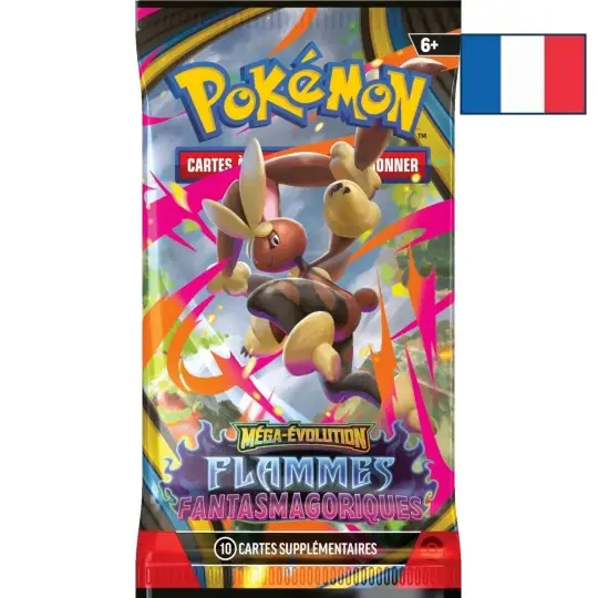 Pokémon - Booster 10 cartes ME02 : Flammes Fantasmagoriques (FR) – Image 3