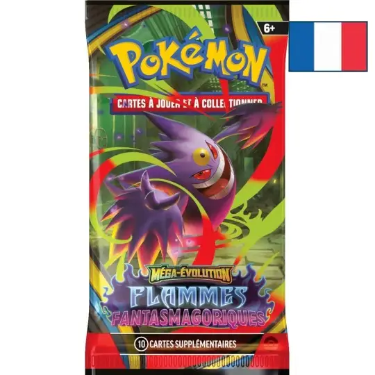 Pokémon - Booster 10 cartes ME02 : Flammes Fantasmagoriques (FR) – Image 4