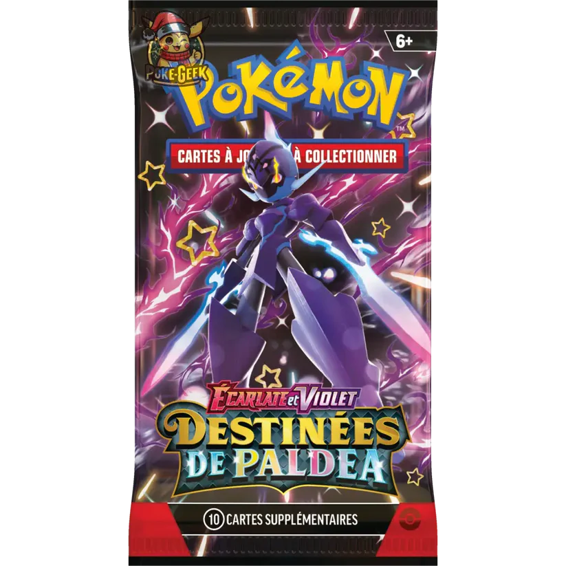 POKÉMON - ÉCARLATE ET VIOLET - DESTINÉES DE PALDEA - Bundle 6 Boosters – Image 4