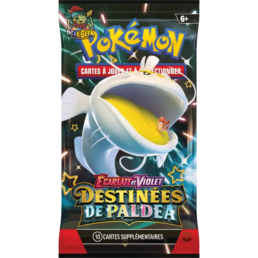 POKÉMON - ÉCARLATE ET VIOLET - DESTINÉES DE PALDEA - Bundle 6 Boosters – Image 2