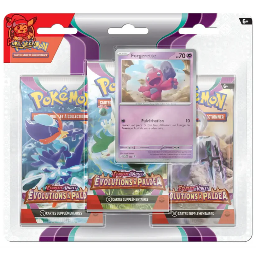 Tripack Pokémon EV02 Évolutions à Paldéa - FR – Image 2